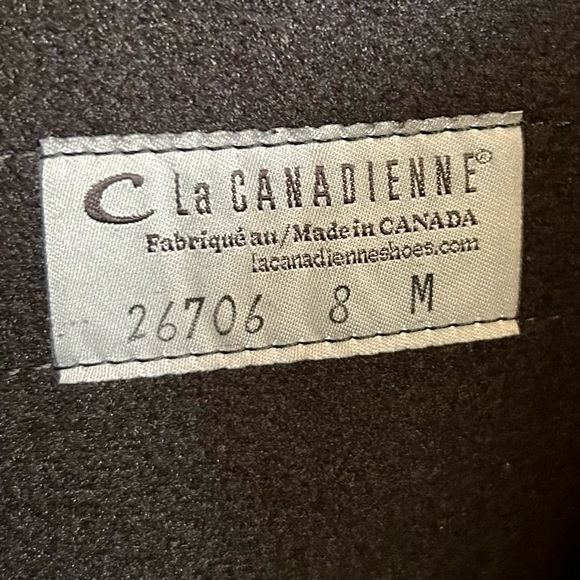 La Canadienne Black Suede Passion Equestrian Knee High Waterproof Boots, size 8M - Picture 10 of 12